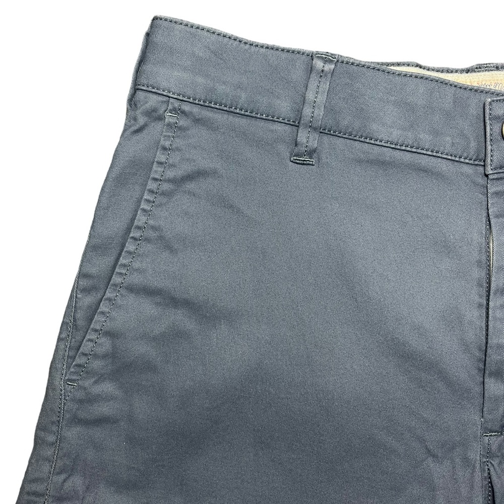Faherty Shorts Island Life 8" Organic Cotton Chino Golf Blue Mens Size 28 NEW - Picture 13 of 15